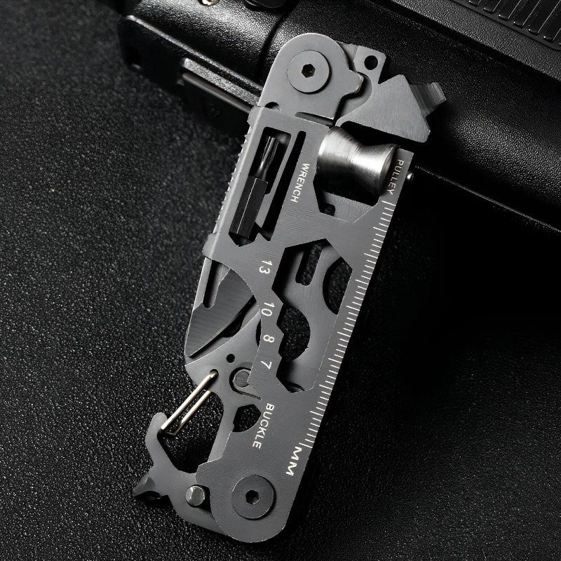 Outdoor Camping Essential Gear - Multifunctional EDC Tool Card Folding Scissor