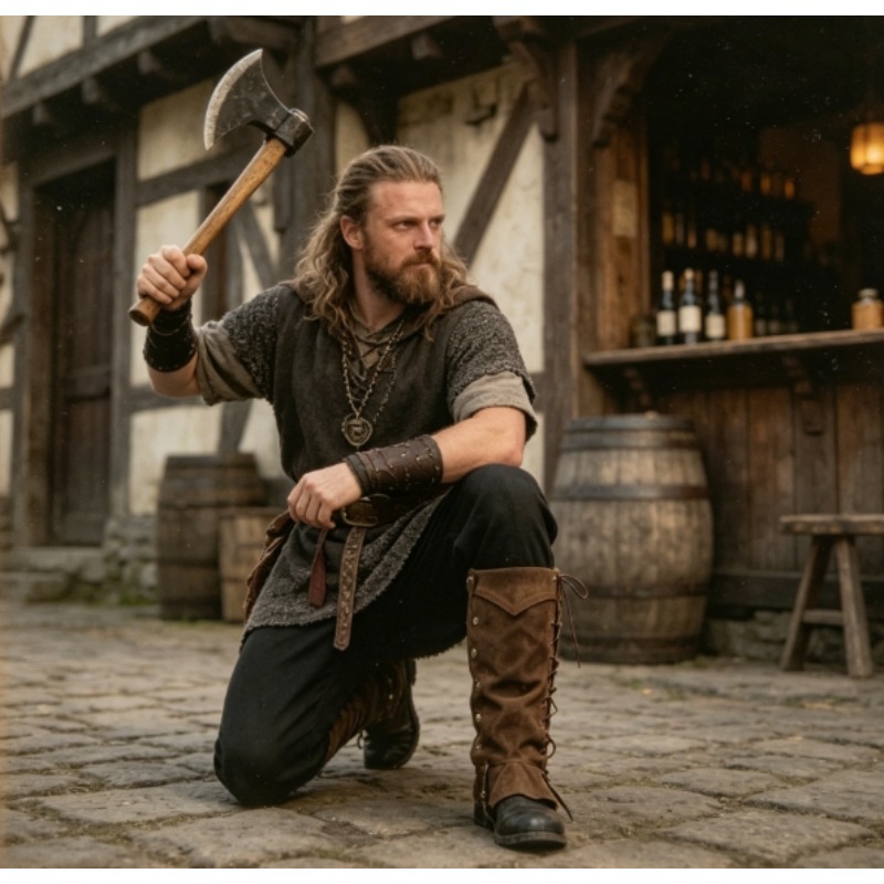 Trekking Gaiters - Medieval Gaiters Boot Covers Renaissance Cosplay