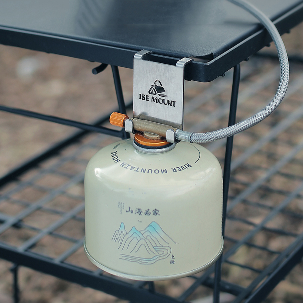 Outdoor Camping Gas Stove - Hang Gas Canister Hook Camping Tables