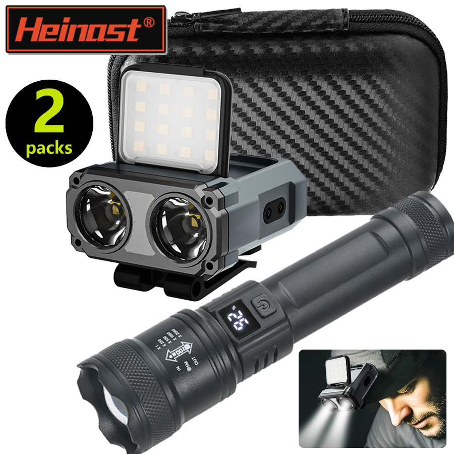 Outdoor Camping Glamping - Ultra Bright Mini Rechargeable Head Lamp/Portable