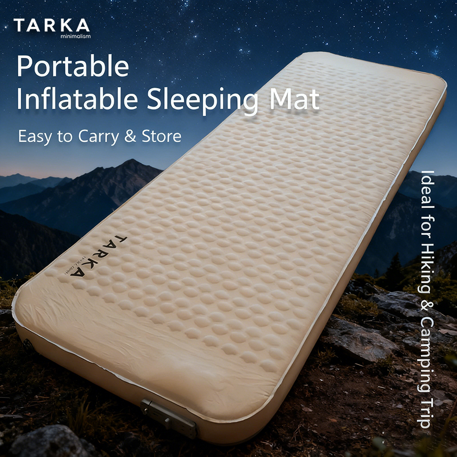 Outdoor Camping House - TARKA Must-Have Camping Air Mattress Self-Inflating