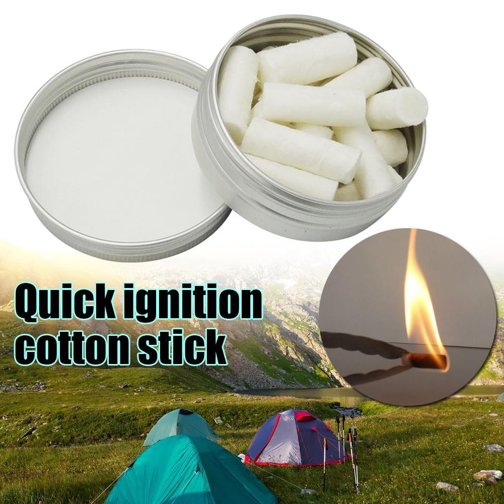 Outdoor Camping Essential Gear - 12pcs Outdoor Camping Paraffin Wax Survival