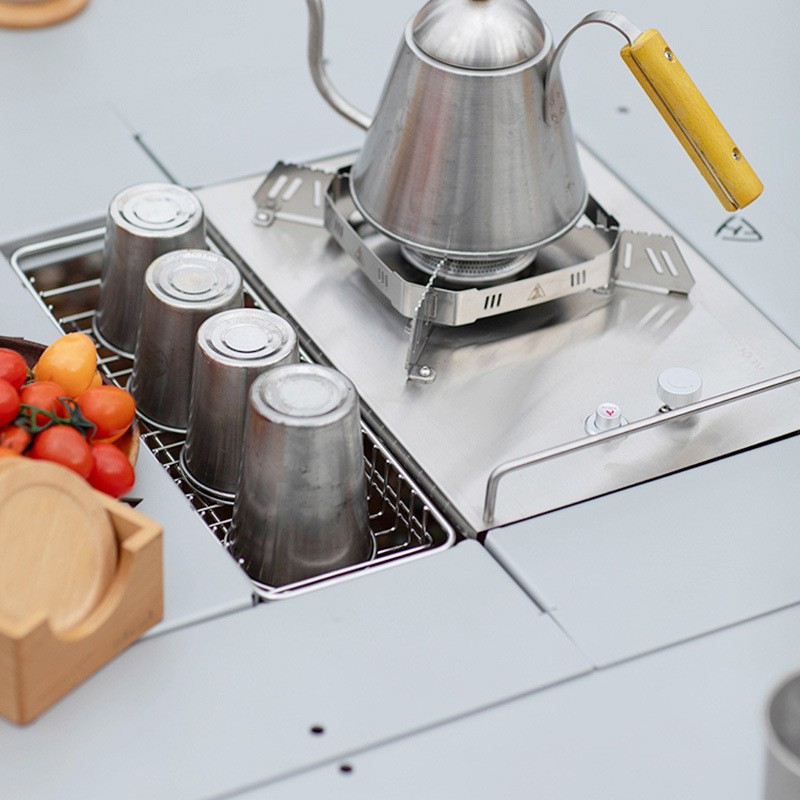 HOMFUL Outdoor Camping Combina - đánh giá và giá Outdoor Camping Cooking Table