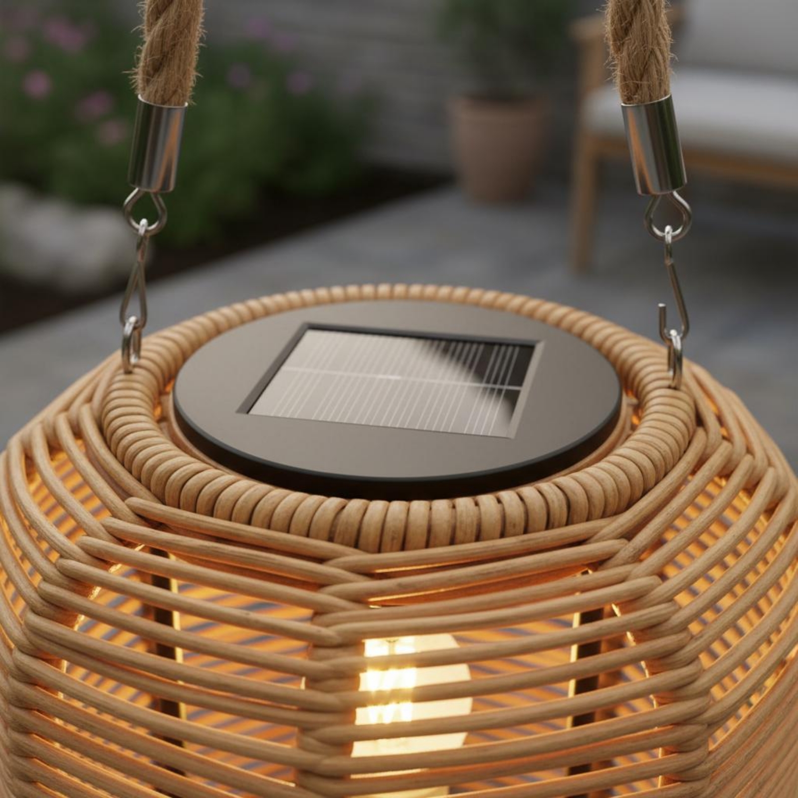 Handwoven Solar Lantern Braide - đánh giá và giá Outdoor Camping Lantern