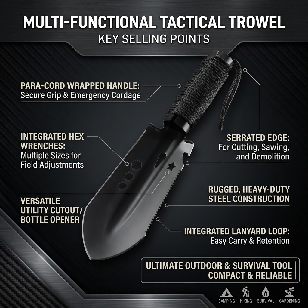 Ultralight Mini Tactical Shove - đánh giá và giá Outdoor Camping Essential Gear