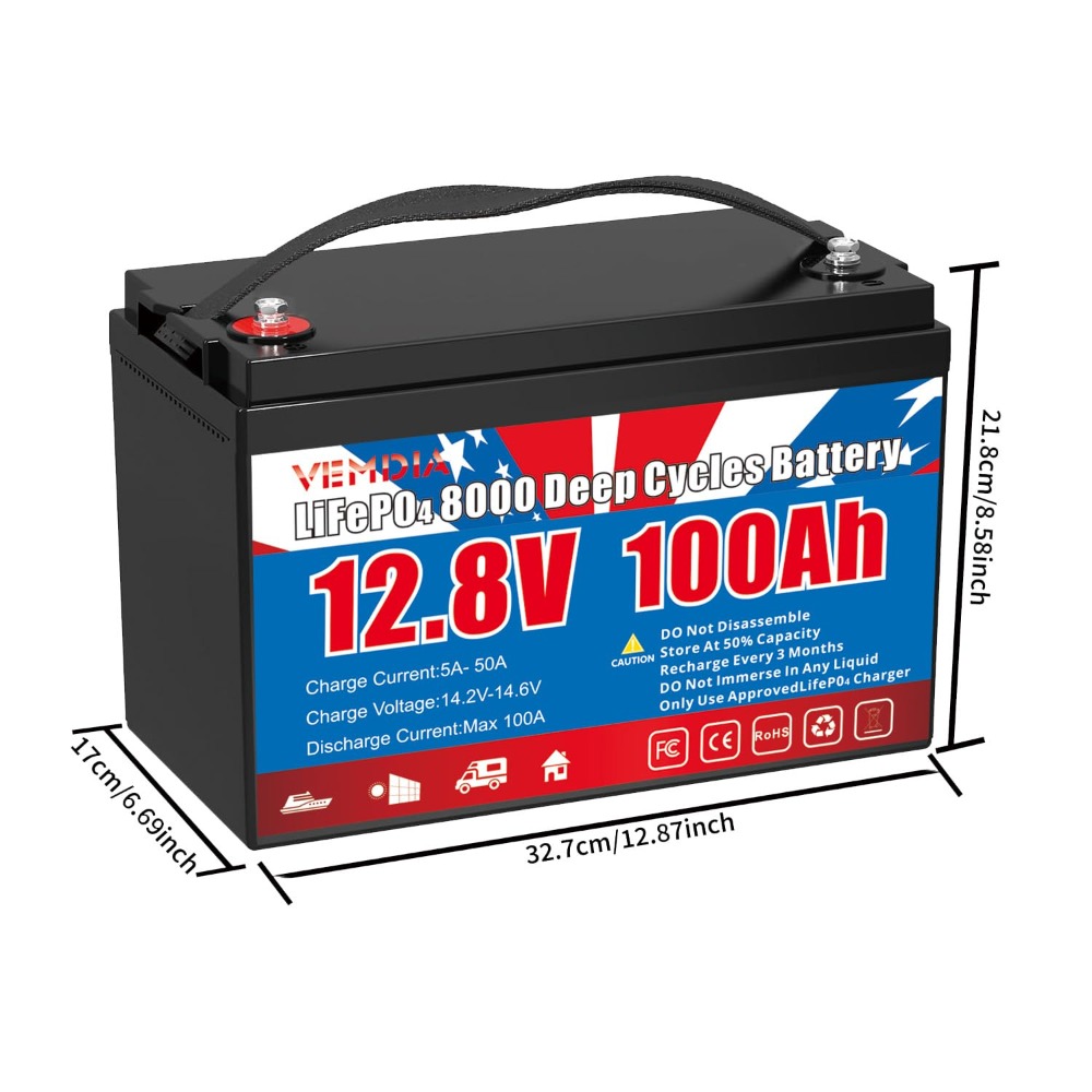 12.8V 100Ah LiFePO4 Battery Bu - đánh giá và giá Outdoor Camping Essential Gear
