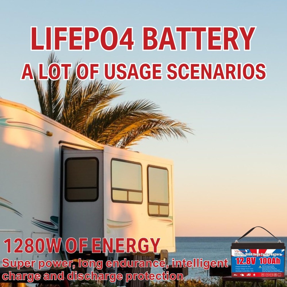 12.8V 100Ah LiFePO4 Battery Bu - đánh giá và giá Outdoor Camping Essential Gear