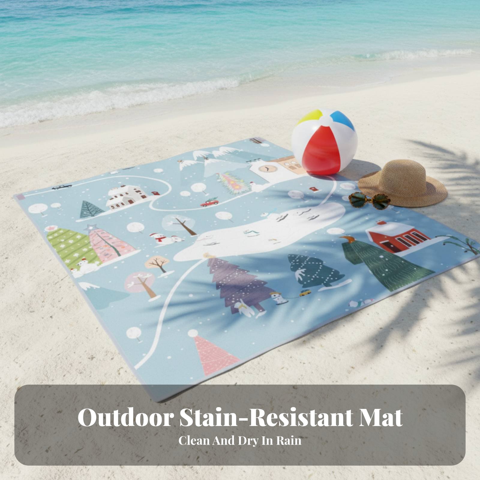 Camping Dining Mat, Foldable P - đánh giá và giá Outdoor Camping Blanket