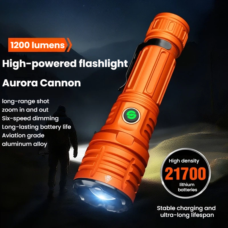 Strong Light LED Flashlight Zo - đánh giá và giá Outdoor Camping Lantern