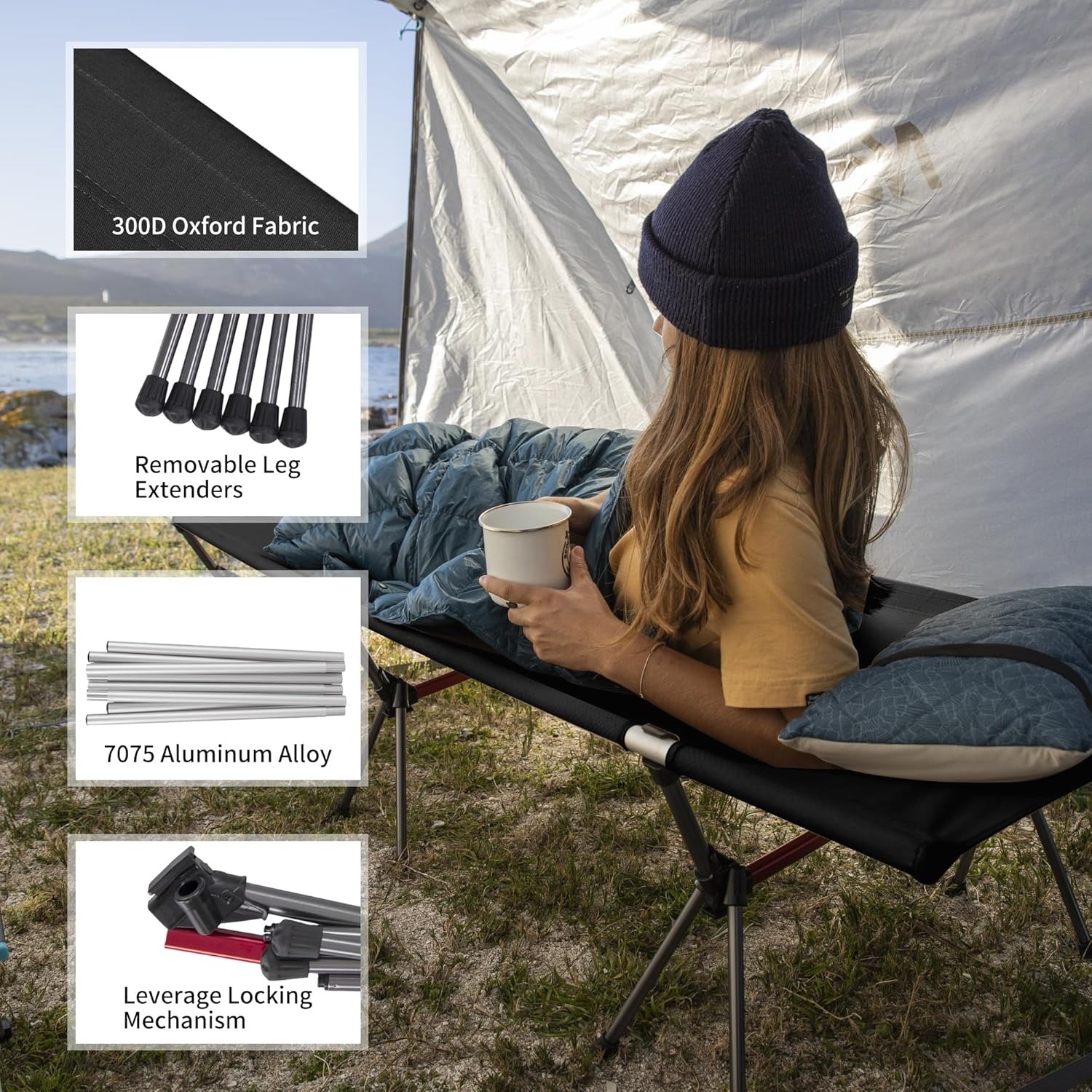 Naturehike Folding Camping Cot - đánh giá và giá Outdoor Camping House