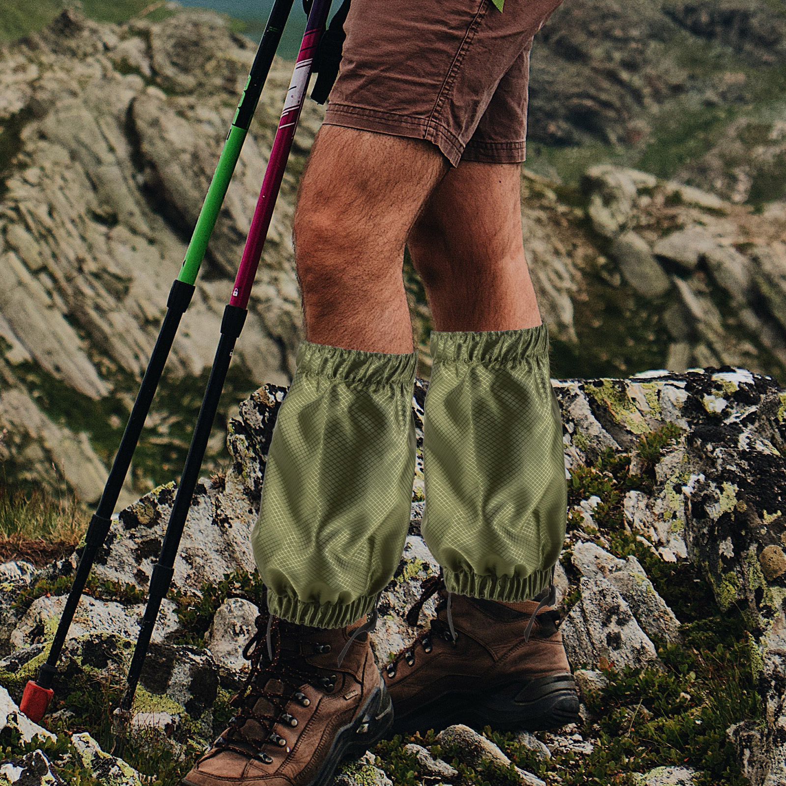 1Pair Anti-Sand Snow Gaiters 4 - đánh giá và giá Trekking Gaiters