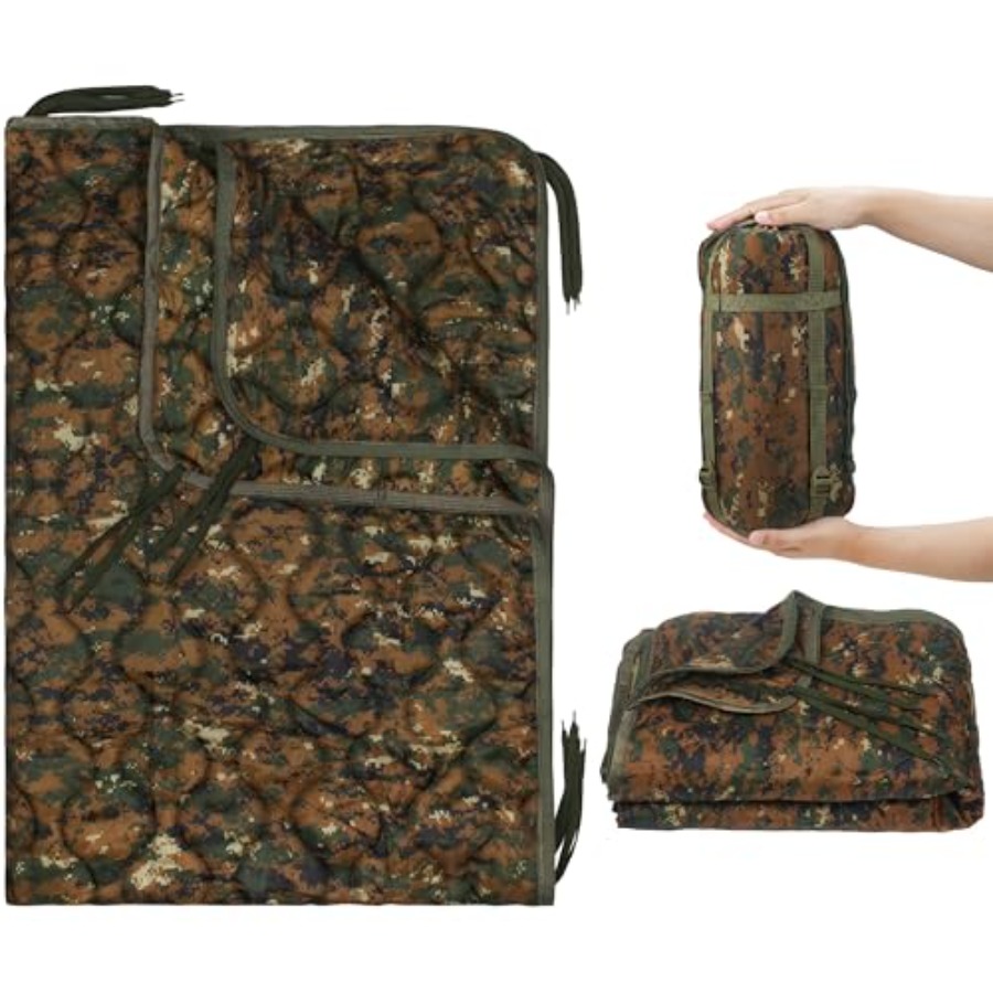 Woobie Blanket, Military Ponch - đánh giá và giá Outdoor Camping Blanket