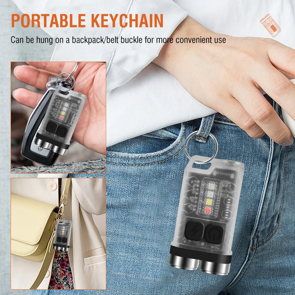 BORUiT V3 LED Keychain Portabl - đánh giá và giá Outdoor Camping Glamping