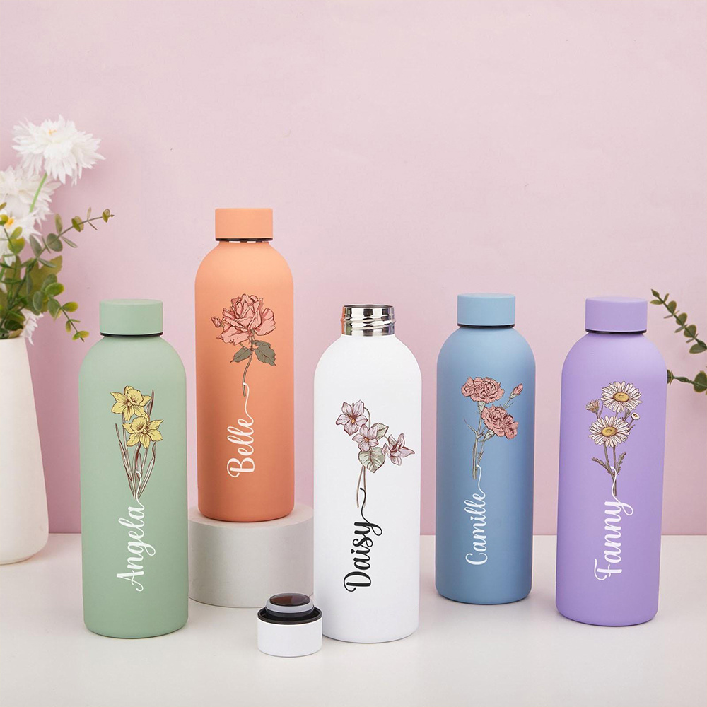 Customized floral water bottle - đánh giá và giá Outdoor Camping Items
