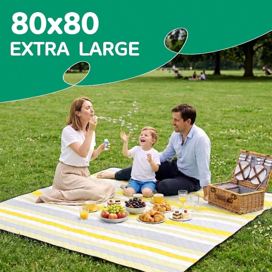 Waterproof Beach Blanket Picni - đánh giá và giá Outdoor Camping Blanket