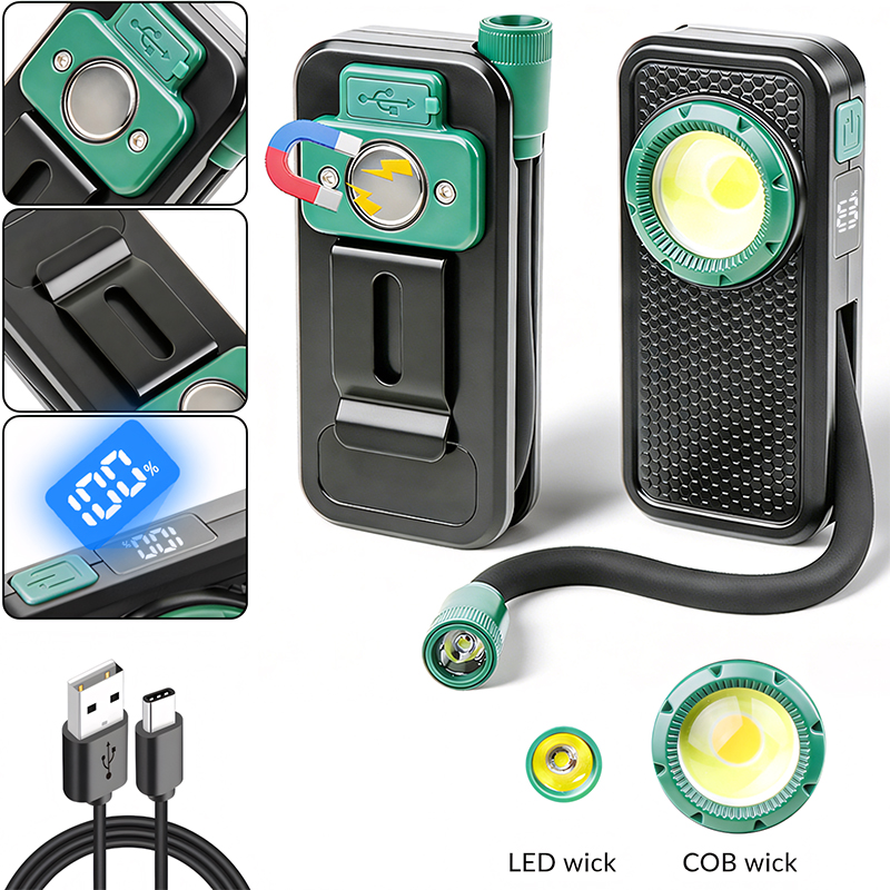 COB Work Light Flexible Hose L - đánh giá và giá Outdoor Camping Glamping