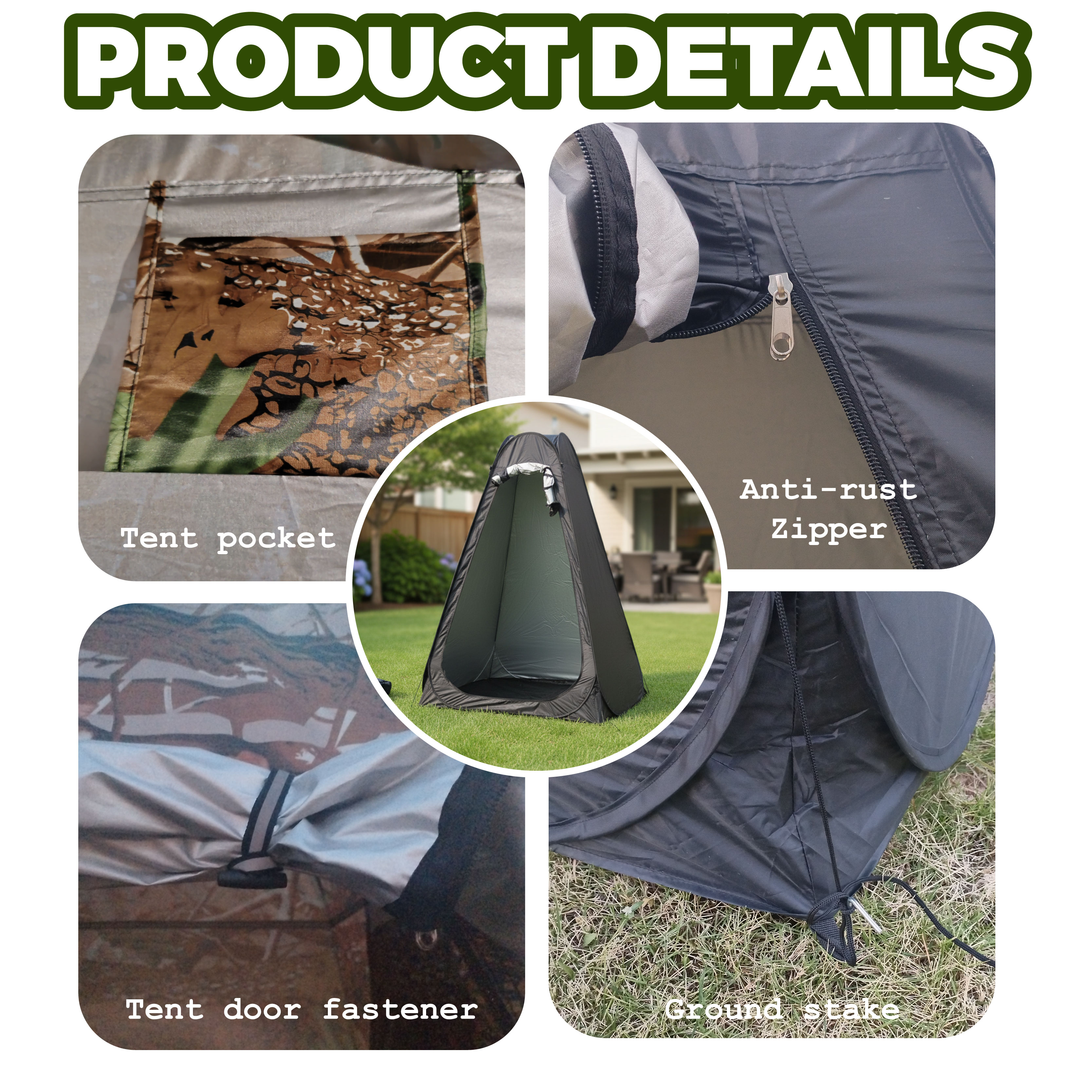 Portable Pop-Up Privacy Tent O - đánh giá và giá Outdoor Camping House