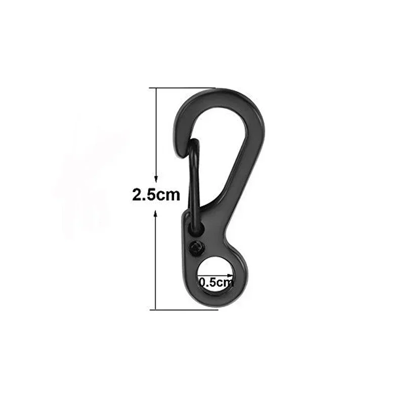 10Pcs/lot Mini Carabiner Parac - đánh giá và giá Outdoor Camping Essential Gear
