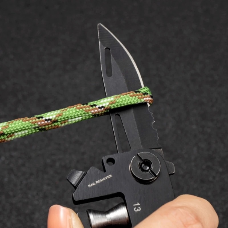 Multifunctional EDC Tool Card  - đánh giá và giá Outdoor Camping Essential Gear