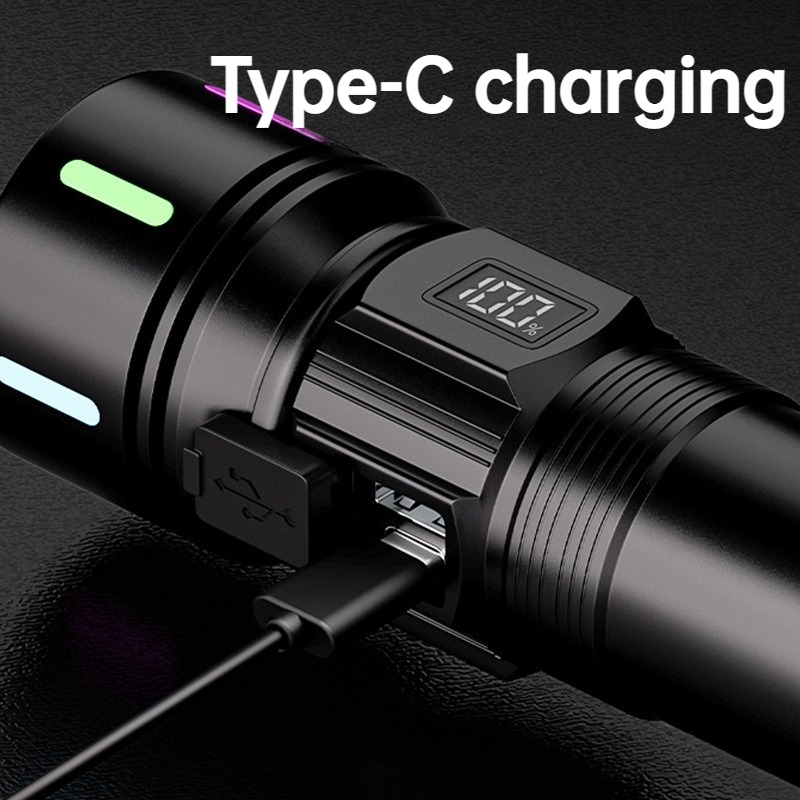Strong Light LED Flashlight Te - đánh giá và giá Outdoor Camping Lantern