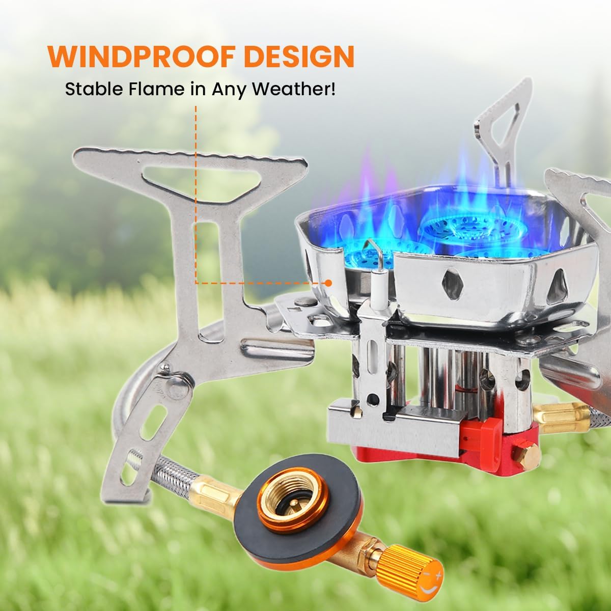 Portable Propane Camping Stove - đánh giá và giá Outdoor Camping Gas Stove