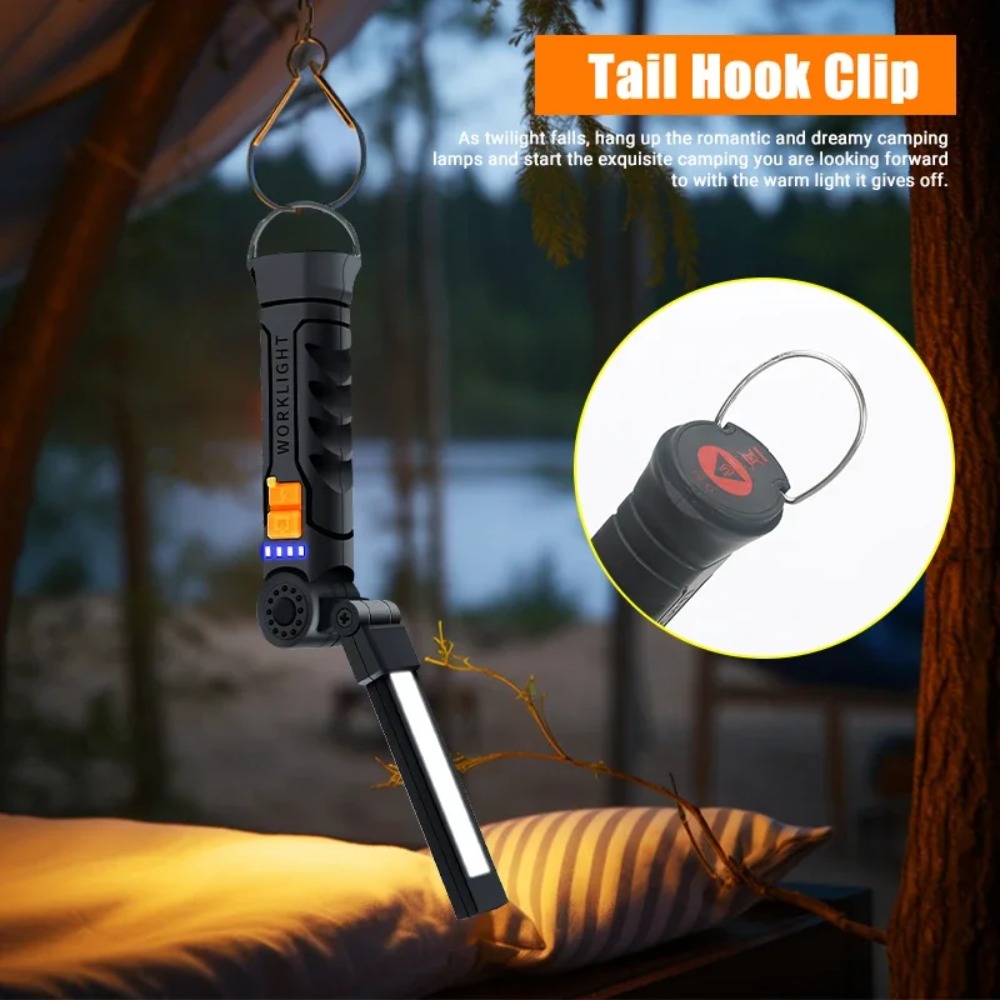 Portable COB LED Flashlight US - đánh giá và giá Outdoor Camping Glamping