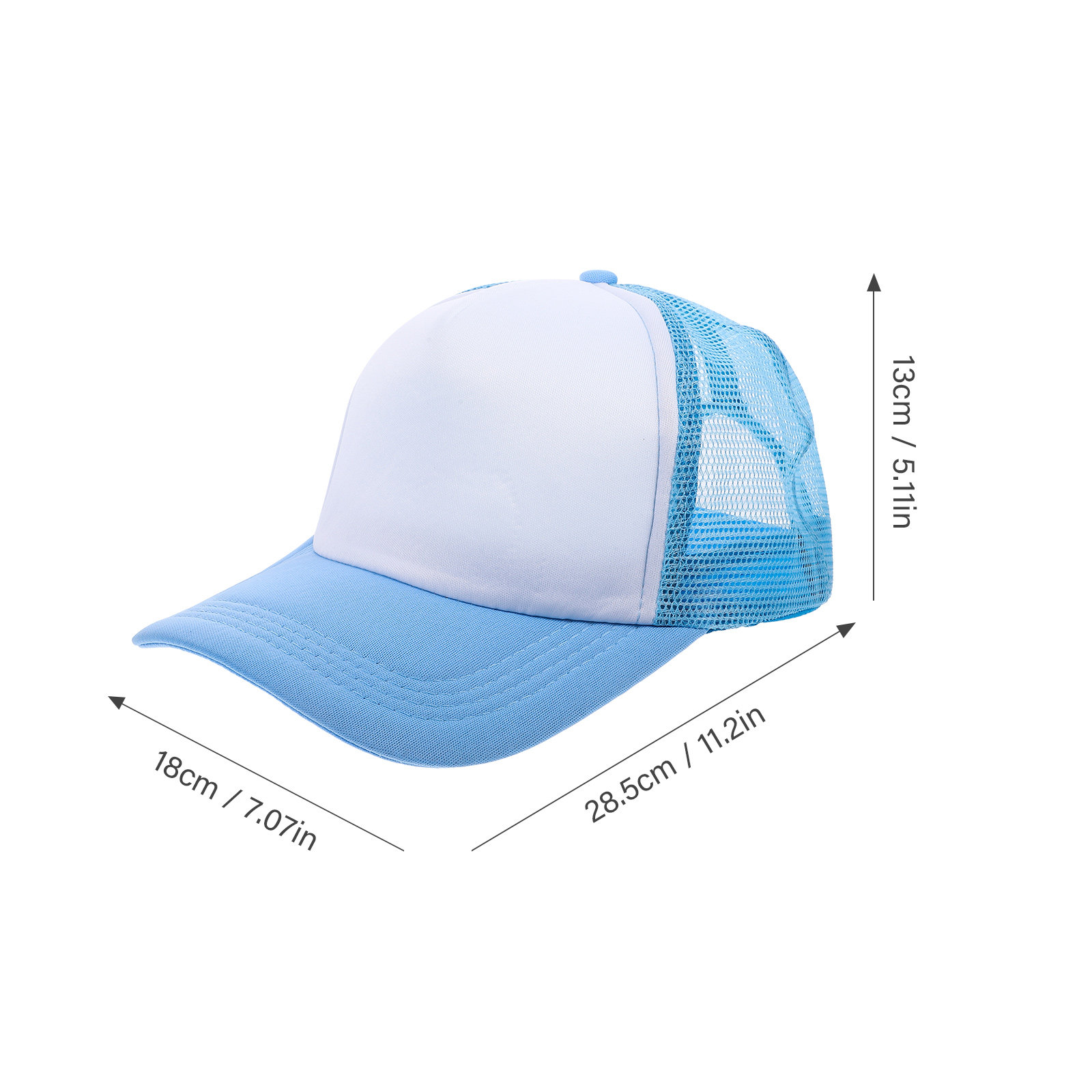 10Pcs Mesh Baseball Hat Blank  - đánh giá và giá Outdoor Camping Activities For Adults