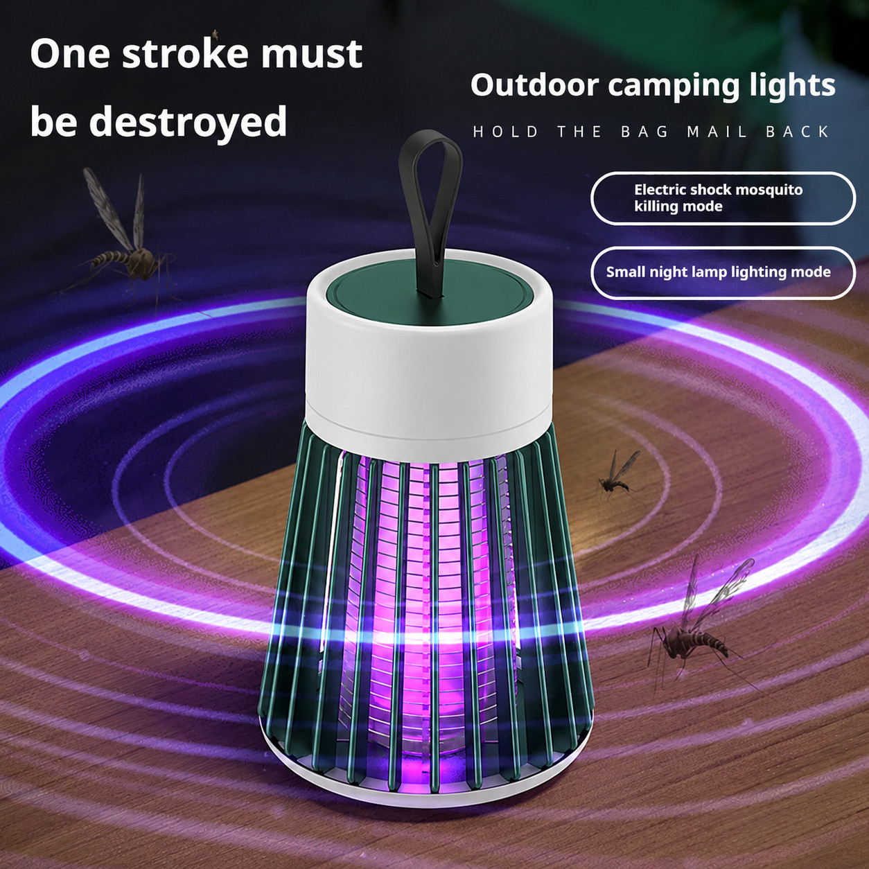 Electric Mosquito Killer Lamp  - đánh giá và giá Outdoor Camping Bug Zapper