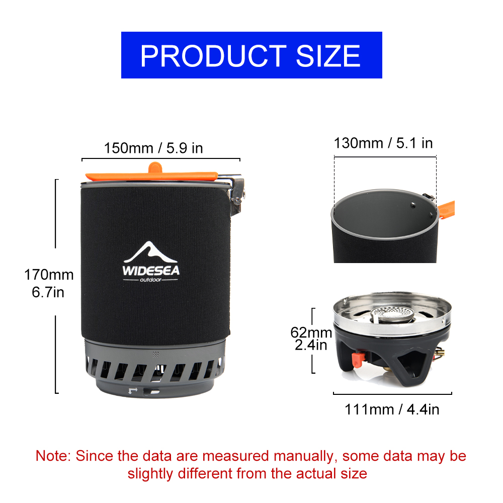 Widesea Camping Cooking System - đánh giá và giá Outdoor Camping Gas Stove