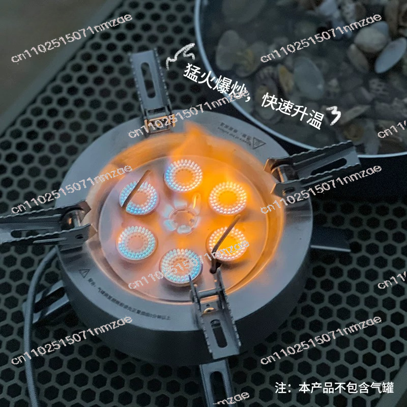 14000W Star Flame Multi-Head G - đánh giá và giá Outdoor Camping Gas Stove