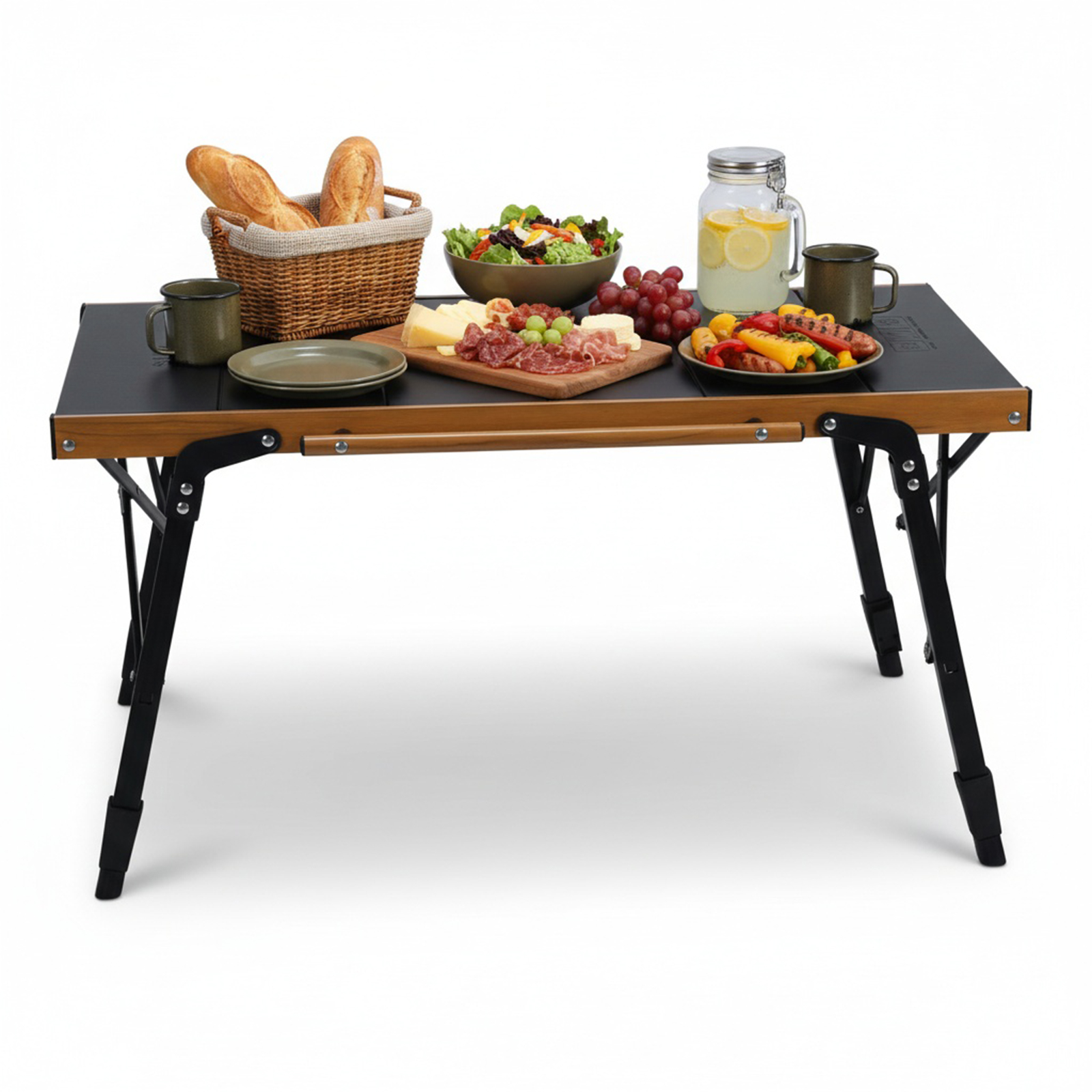 Portable Camping Table with St - đánh giá và giá Outdoor Camping Cooking Table