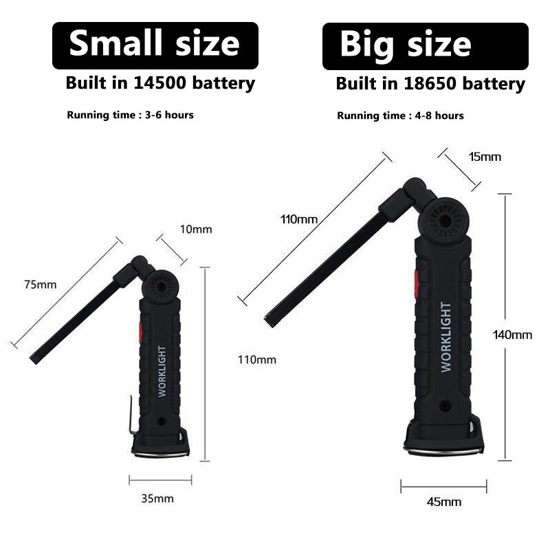 Portable Fold LED Flashlight S - đánh giá và giá Outdoor Camping Lantern