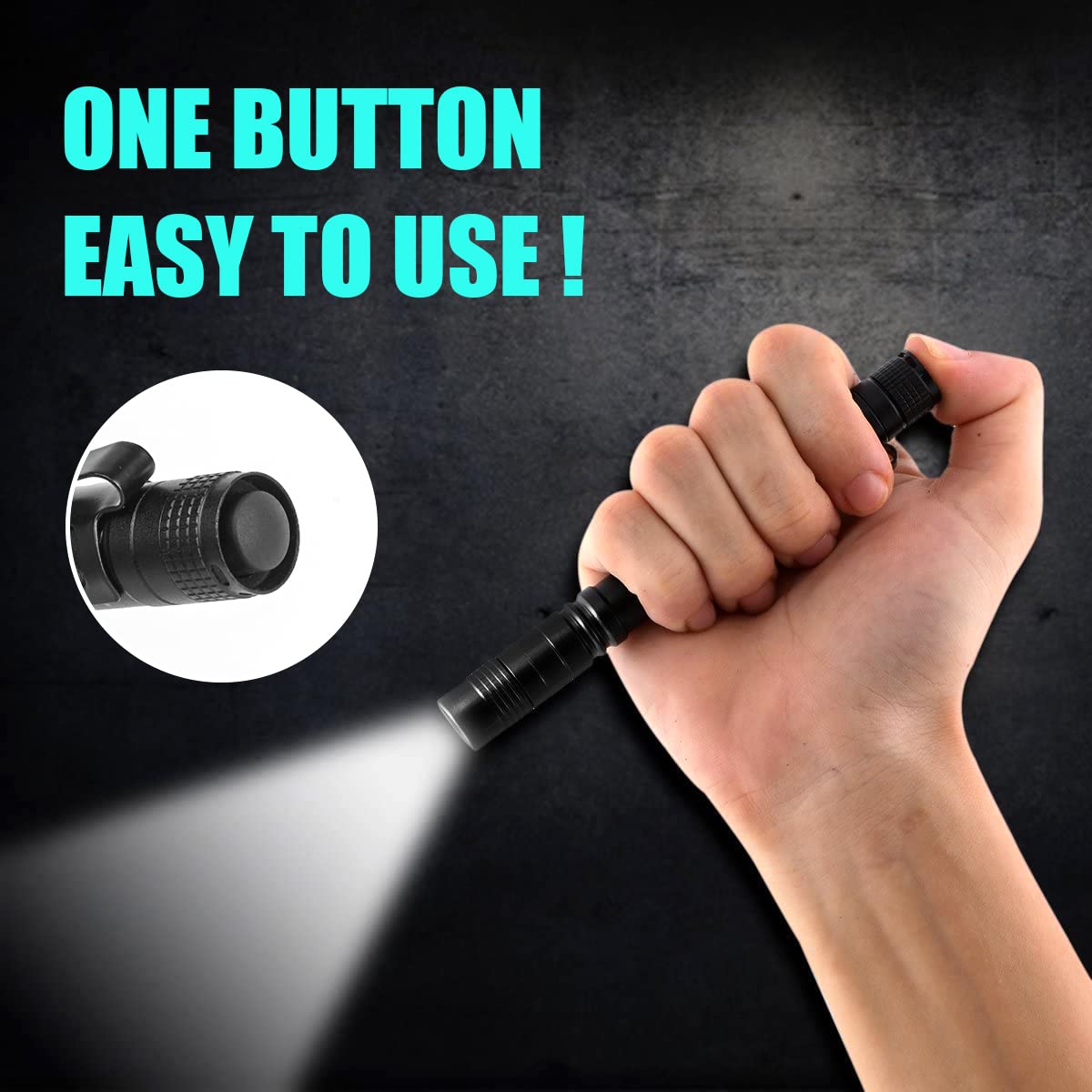 Portable Mini LED Pen Flashlig - đánh giá và giá Outdoor Camping Glamping