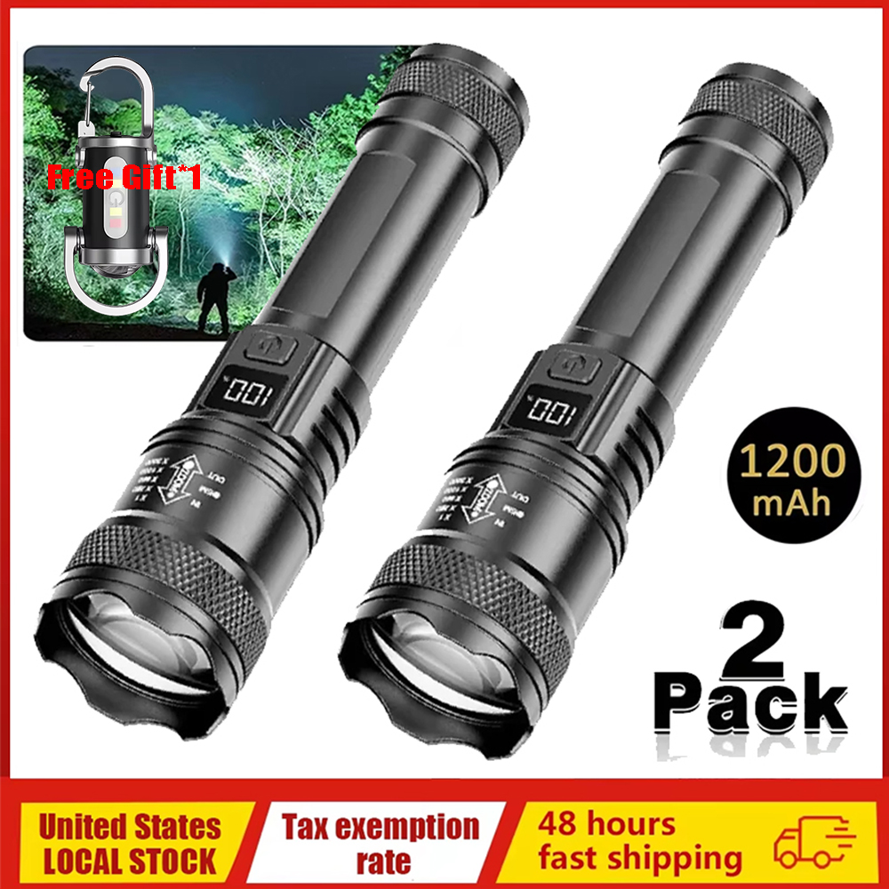100000LM Ultra-bright Flashlig - đánh giá và giá Outdoor Camping Lantern