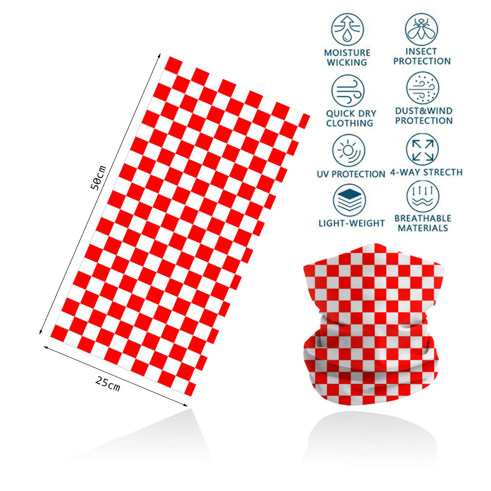 Plaid Pattern Headband Outdoor - đánh giá và giá Outdoor Camping Essential Gear