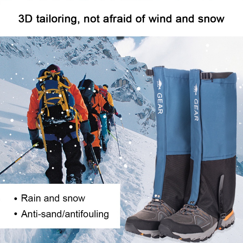 Outdoor Hiking Waterproof Snow - đánh giá và giá Trekking Gaiters