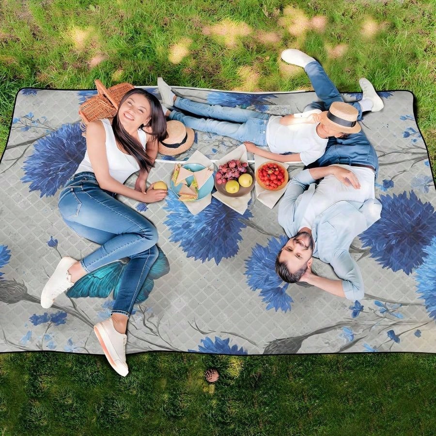 Picnic Blankets 118''x80'' Wat - đánh giá và giá Outdoor Camping Blanket