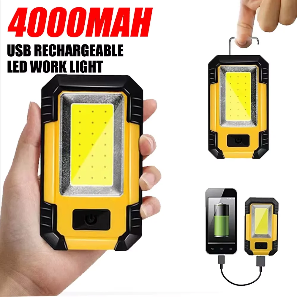Rechargeable 4000MaH Work Ligh - đánh giá và giá Outdoor Camping Lantern