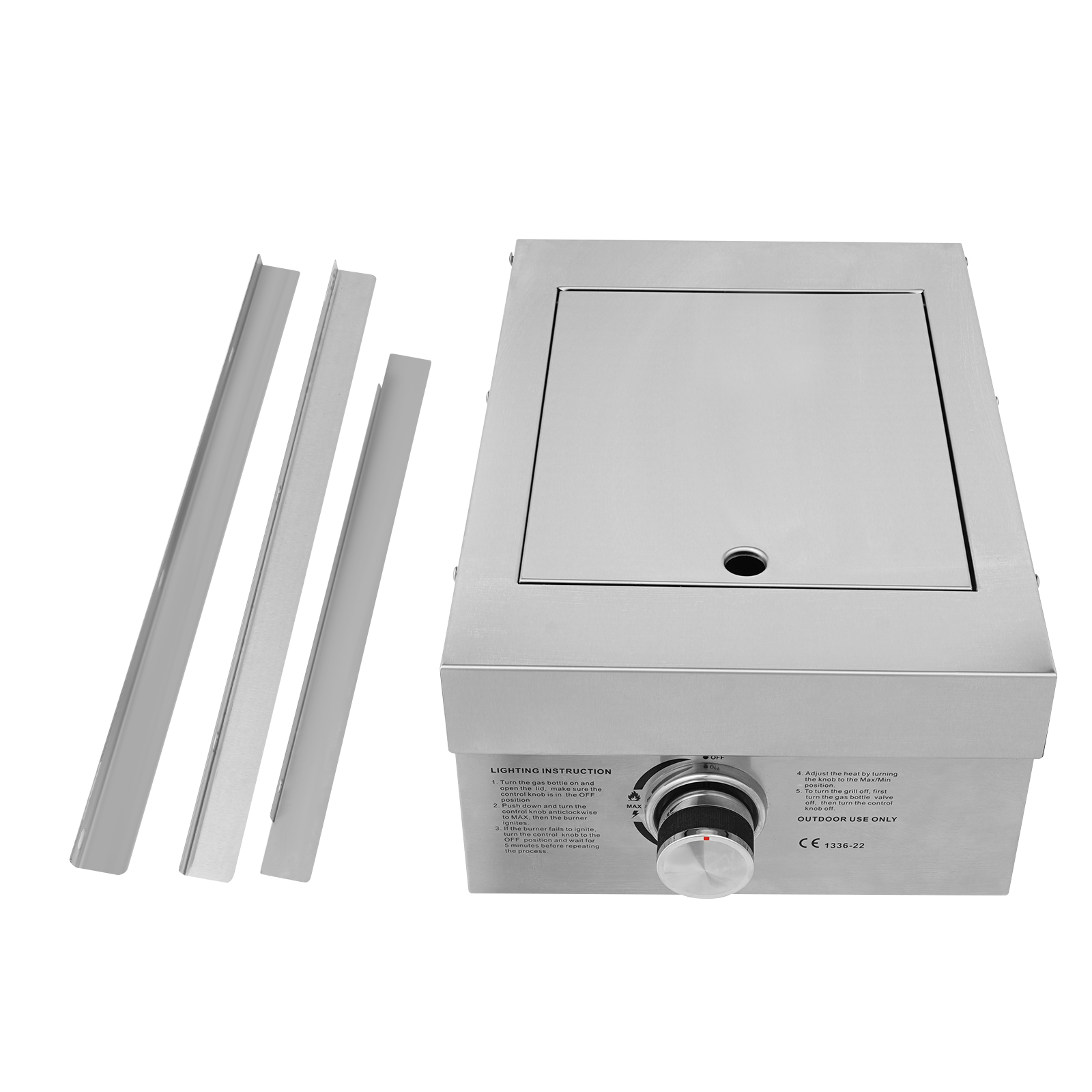 Gas Stove, Embedded/Outdoor, 3 - đánh giá và giá Outdoor Camping Gas Stove