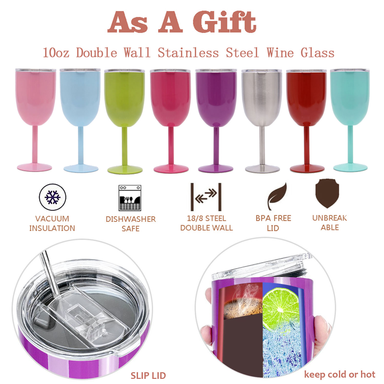 Custom Stainless Steel Wine Gl - đánh giá và giá Outdoor Camping Items