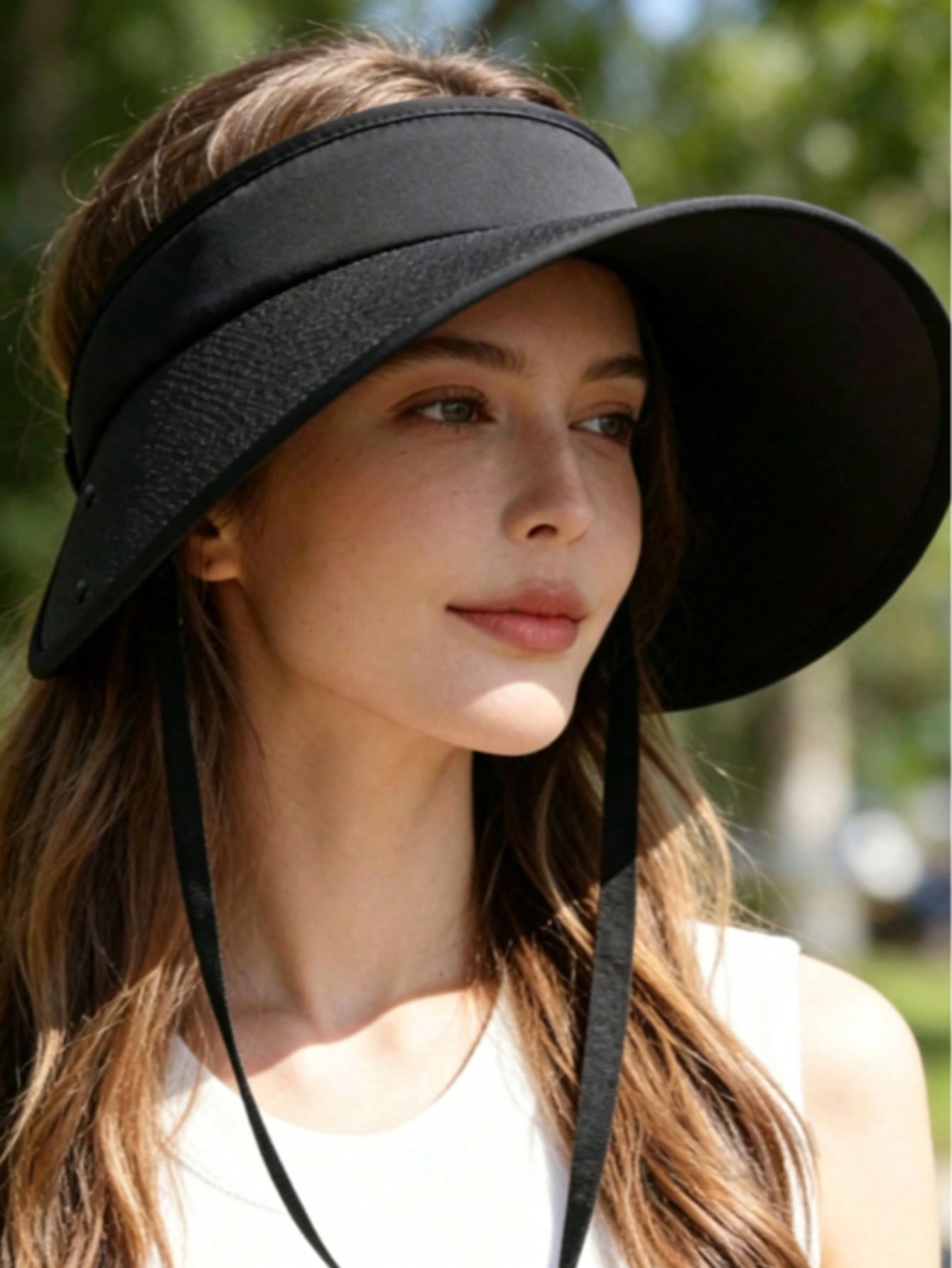 1pc Adjustable Brimmed Sun Hat - đánh giá và giá Outdoor Camping Activities For Adults