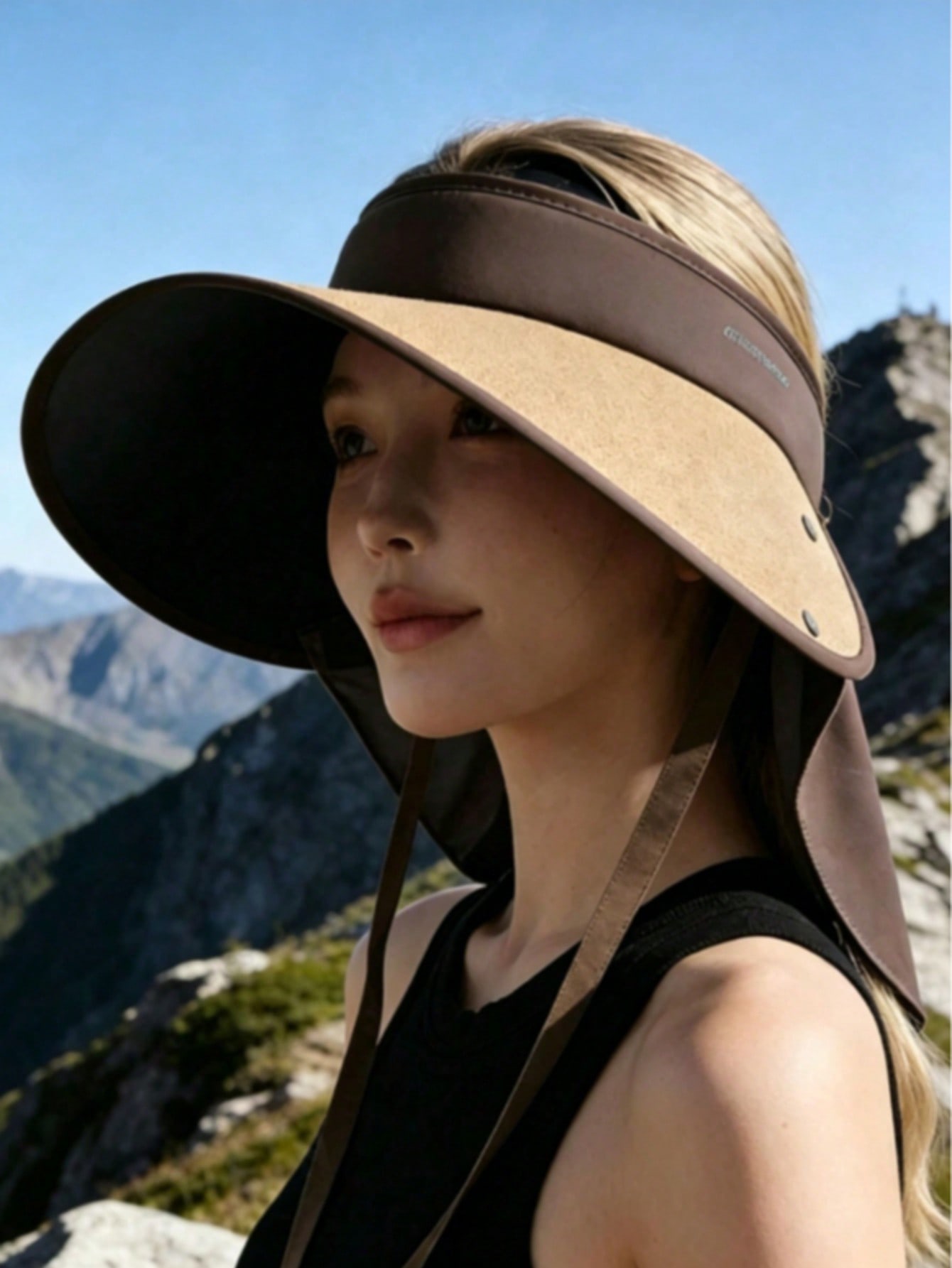 1pc Adjustable Brimmed Sun Hat - đánh giá và giá Outdoor Camping Activities For Adults