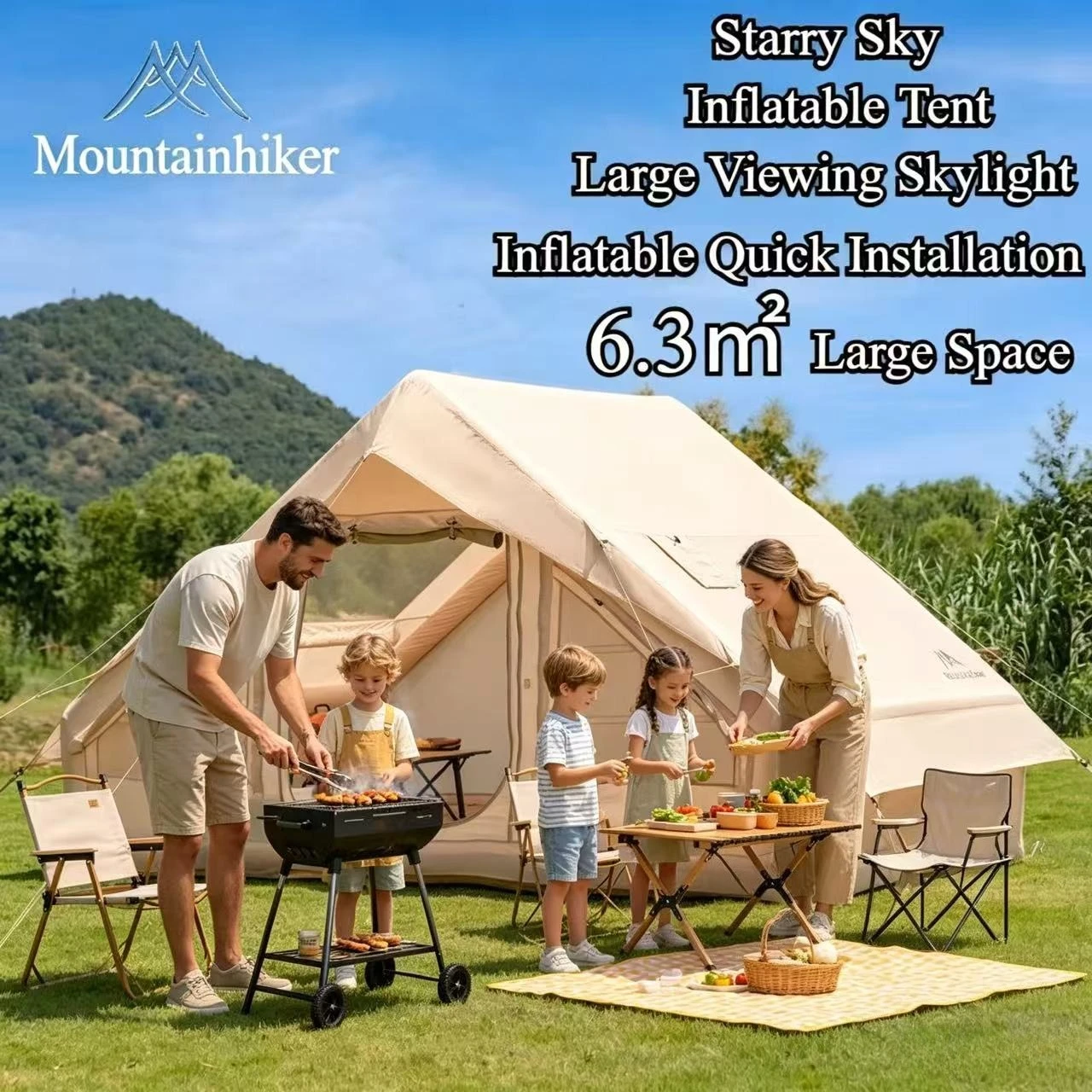 MOUNTAINHIKER 6.3㎡ Extra Large - đánh giá và giá Outdoor Camping House