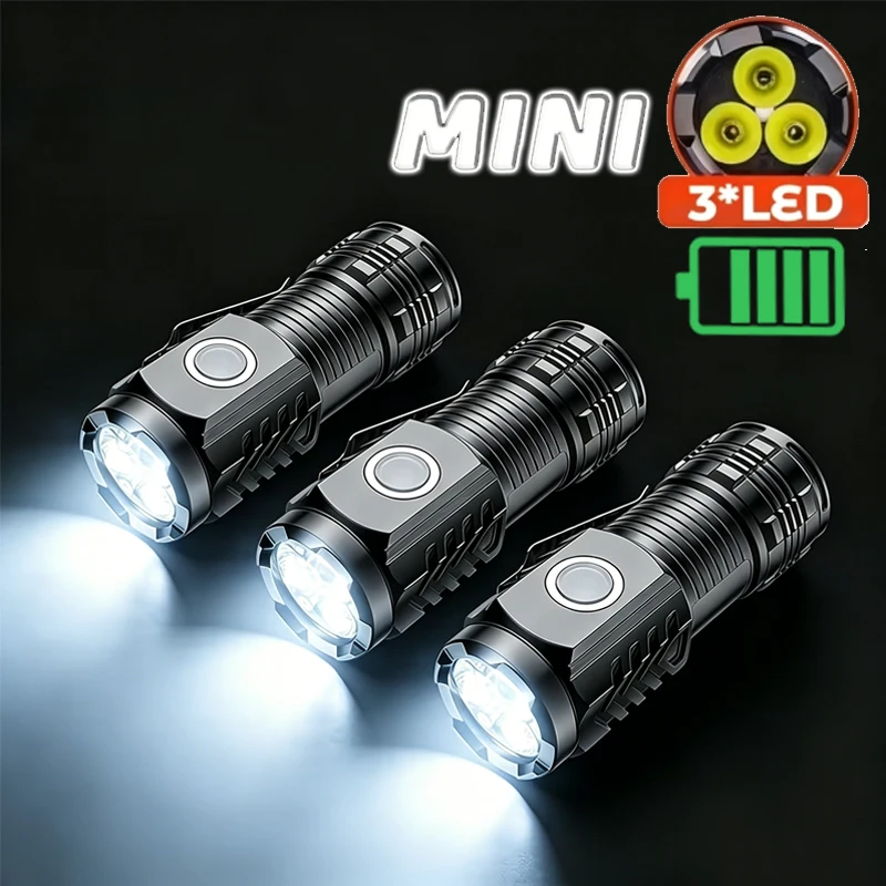 Portable Mini 3 LED Handheld F - đánh giá và giá Outdoor Camping Items