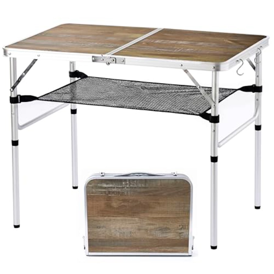 Aluminum Camp Table Folding Ta - đánh giá và giá Outdoor Camping Cooking Table