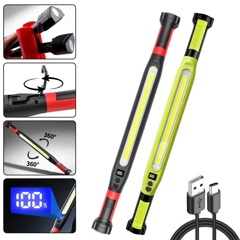 COB Work Light Type‑C Recharge - đánh giá và giá Outdoor Camping Glamping