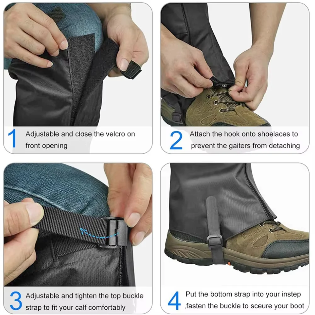 Waterproof Snow Leg Gaiters Hi - đánh giá và giá Trekking Gaiters