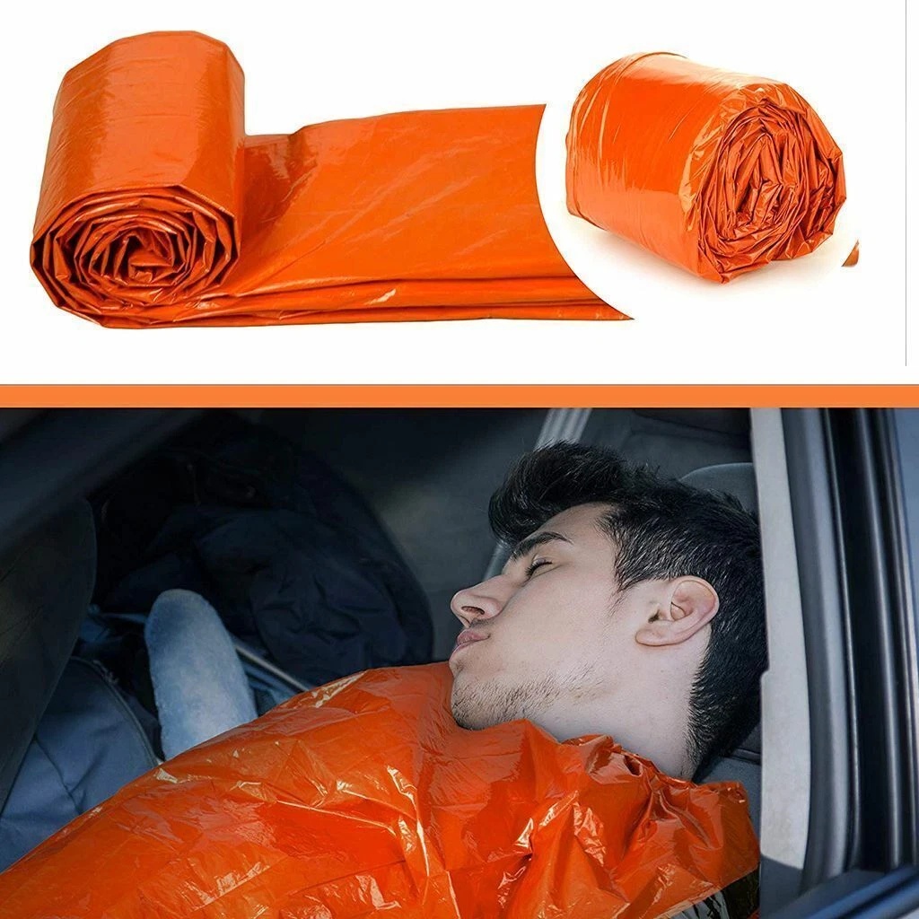 Emergency Sleeping Bag Thermal - đánh giá và giá Outdoor Camping Activities For Adults