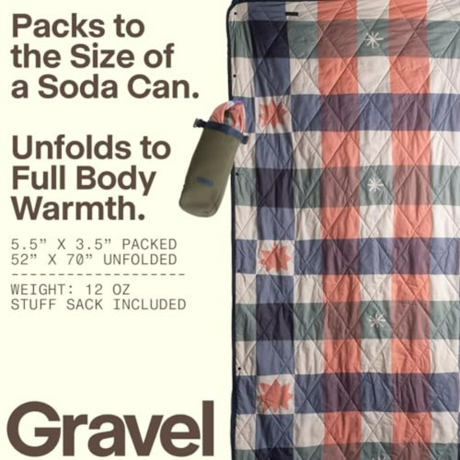 UltraPak Packable Puffy Campin - đánh giá và giá Outdoor Camping Blanket