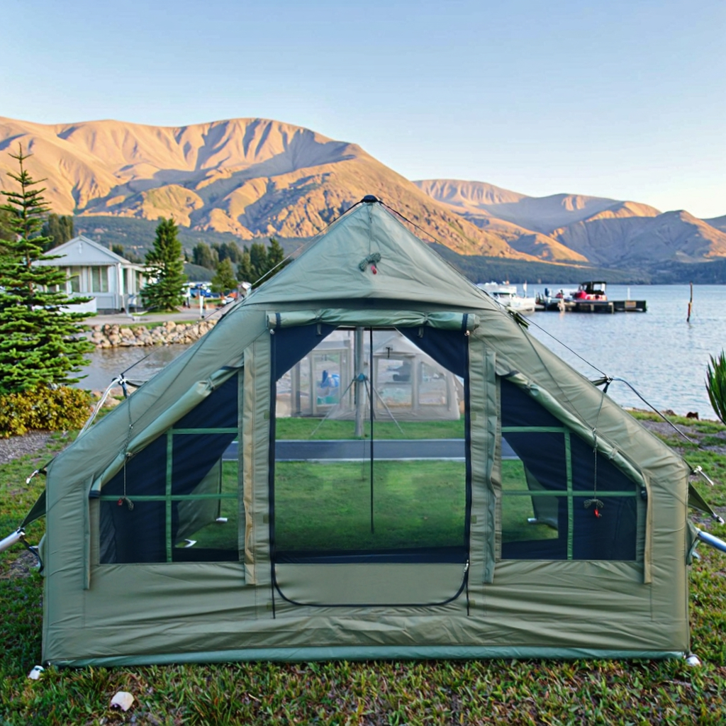 Waterproof Inflatable Air Tent - đánh giá và giá Outdoor Camping Glamping